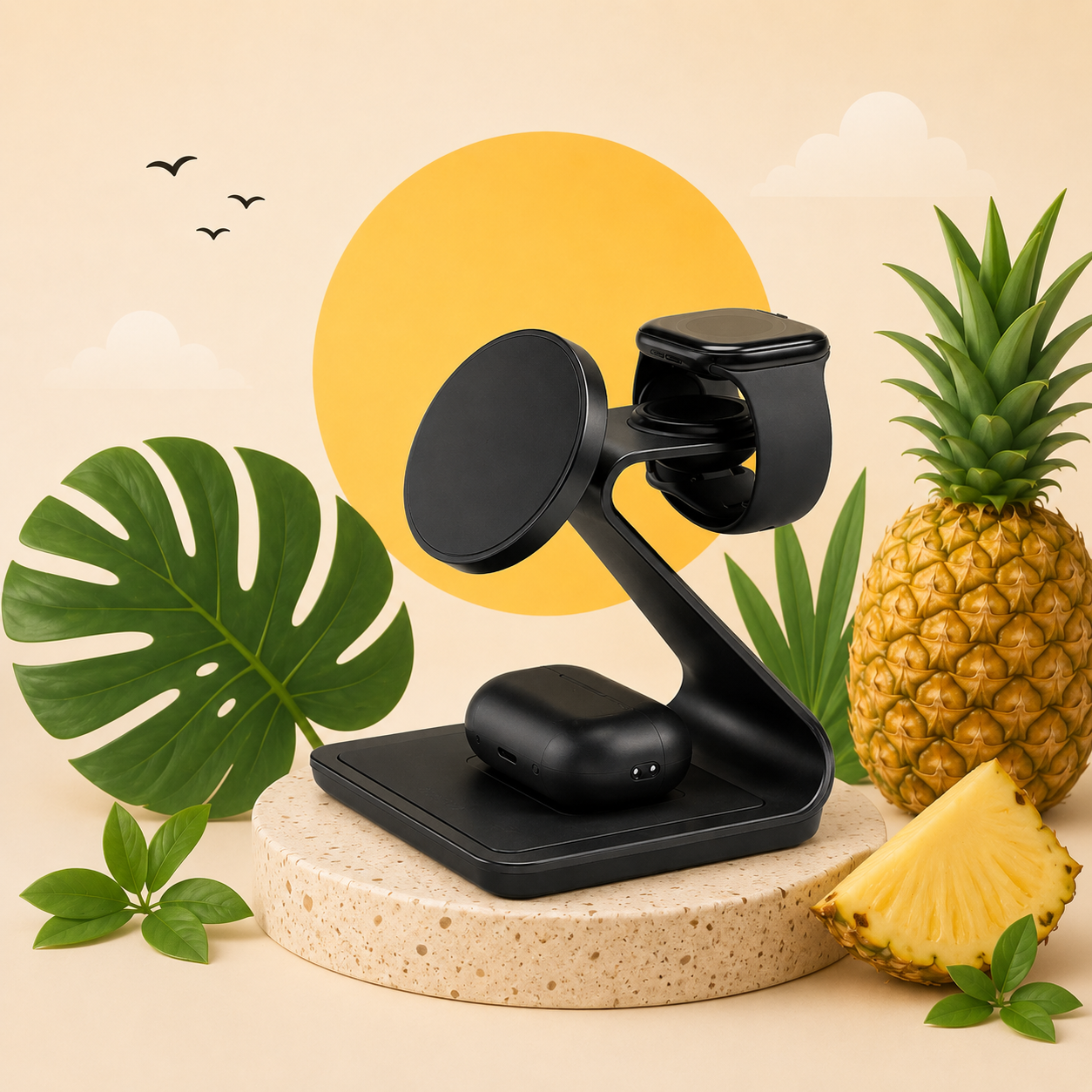 Pineapple Wireless Charging Dock